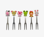 Combo Animal Forks - 6pcs